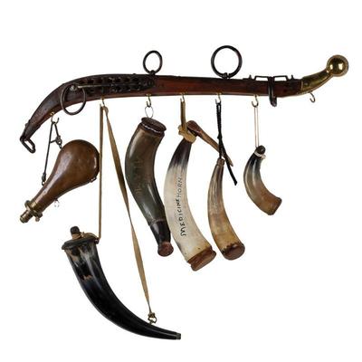 Collection of Powder Horns