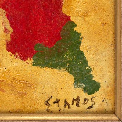 Theodoros Stamos (Greek/American, 1922-1997).