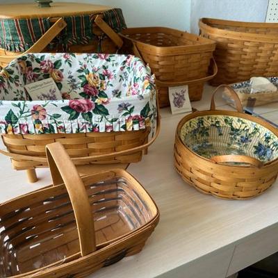 Variety of very nice baskets