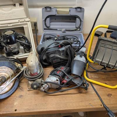 Group Of Power Tools