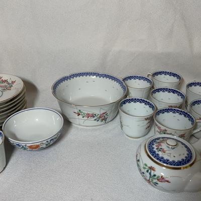 21 Piece Asian T-Set