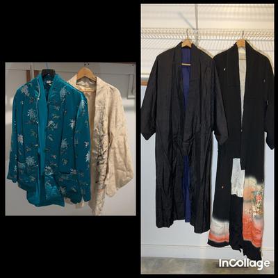 Collection Of Kimono And Asian Themed Jacket