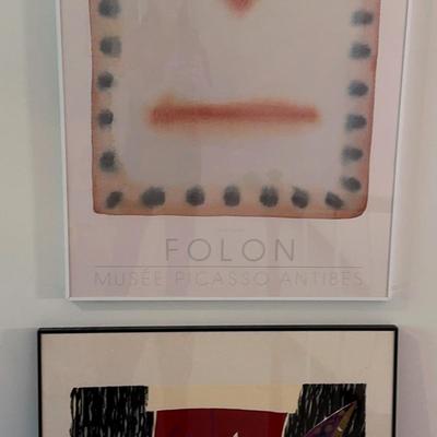 Pair Of Art Prints- Picasso 