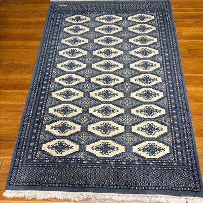Pakistan Hand Knotted Area Rug 4’2x6’5”