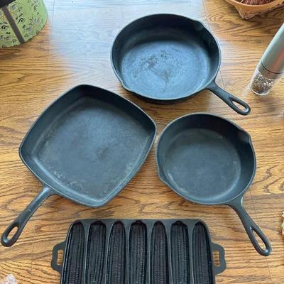 Cast iron skillets