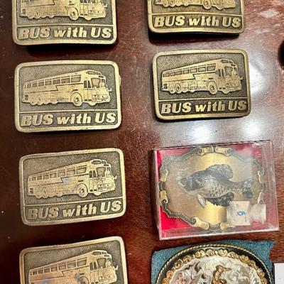 Belt buckles!
