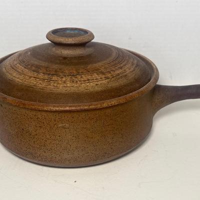 Large Stoneware Crock/Cooker w/ Lid