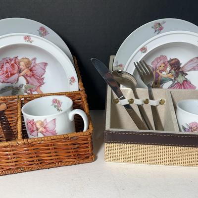Reutter German Sweetpea & Rose Fairy Breakfeast Sets
