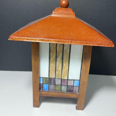 Frank Lloyd Wright Style Mission Table Lamp
