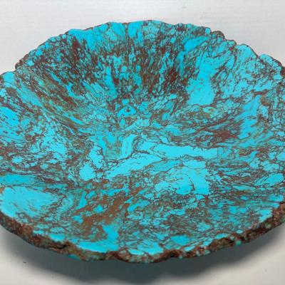 Jay King Large Turquoise Composite Bowl