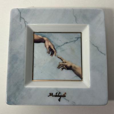 Goebel Artis Orbis “Michelangelo” Square Dish