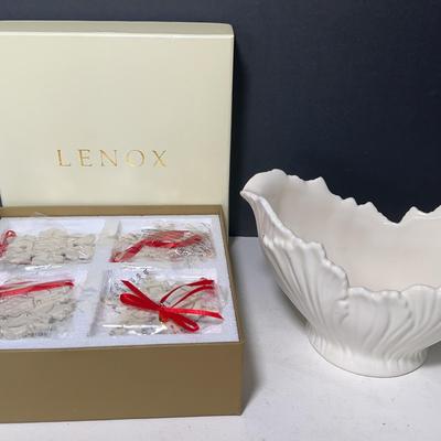 Lenox Snowflake Ornament Set & Anniversary Bowl