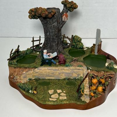 Goebel Miniatures "Autumn Afternoons" Bignette by Bob Timberlake, Signed & # 066/500