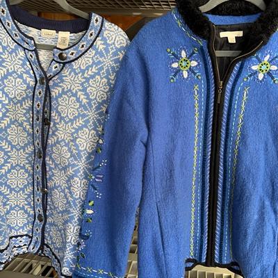LL Bean & Carson Ladies Winter Sweaters