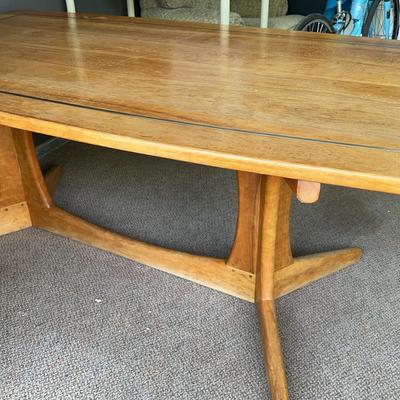 Media 7 Group Mid Century Dining Room Table