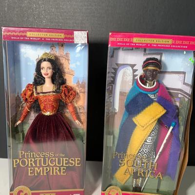 Barbie Princess Dolls Of The World Portuguese & S Africa