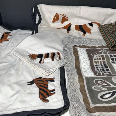 Anin Namibia Hand Embroidered Table Linens