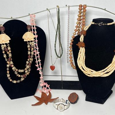 Collection Of Costume & Folk Art Jewelry 