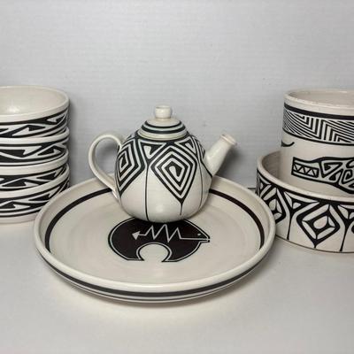 Anita Signed & Numbered Kitchen Pottery Pieces