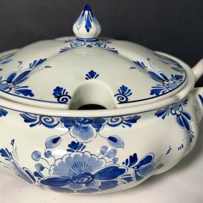 Royal Goedewaagen Blue White Delft Soup Tureen