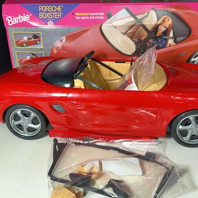 Mattel Barbie Motorized Porsche Boxster 