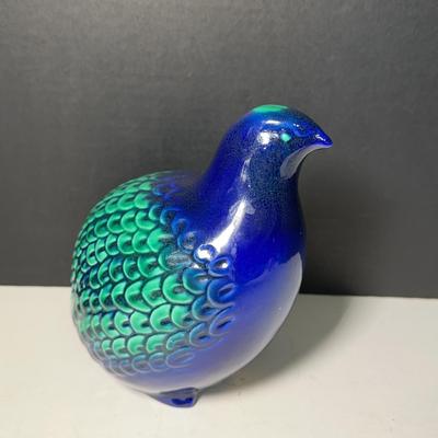 VOHANN OF CALIFORNIA "STRUCTERAMIC" 7" QUAIL 