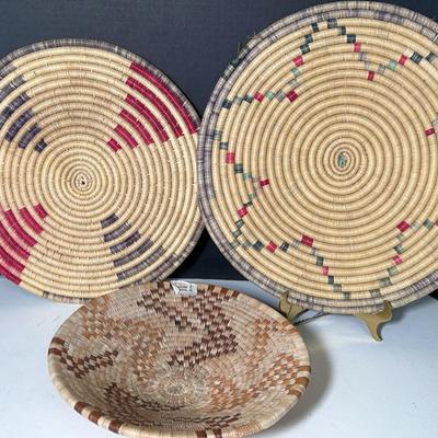 Native African Hand Woven Baskets