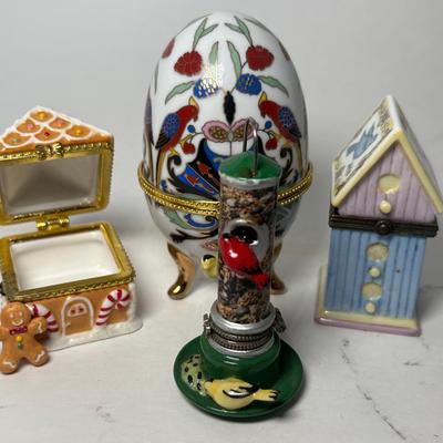 PHB Home, Midwest of Cannon Falls, National Home Gardening Club Trinket Boxes 
