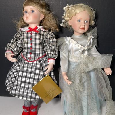 Hamilton Vanessa & Georgetown Shannons Holiday Dolls