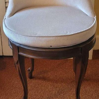 Revolving Vanity Stool By Cox Accents