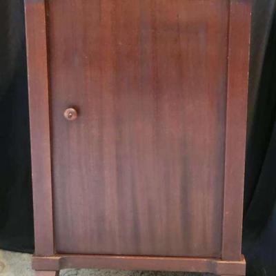 Vintage Sheet Music Cabinet on Wheels