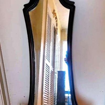 Antique Brandt Hanging Mirror Console