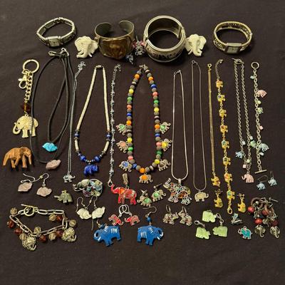 Colorful Elephant Jewelry