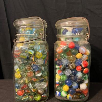 Two Full Ball Jars