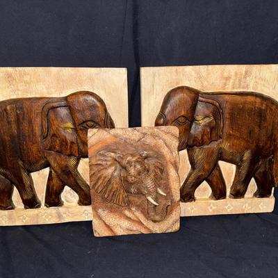 Three Elephant Hangings