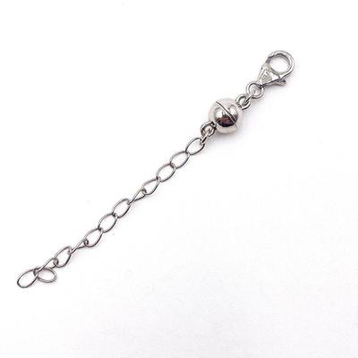 BBI 925 Sterling Silver Magnetic Clasp Bracelet Extender