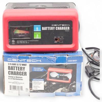CEN-TECH #60431 2/6 Amp Car Battery Charger