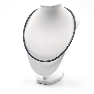 Sterling Silver Mesh Chain Necklace