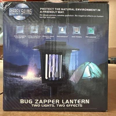 Bug Zapper Lantern with Dual Light Modes
