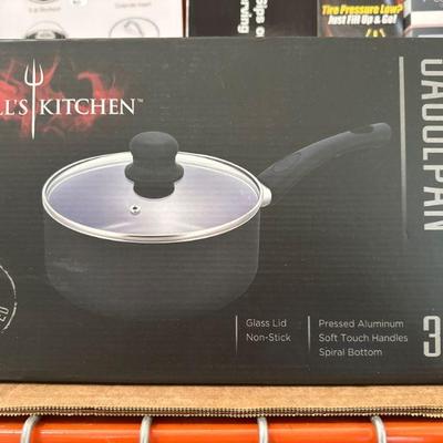Hell’s Kitchen 3-Quart Non-Stick Saucepan