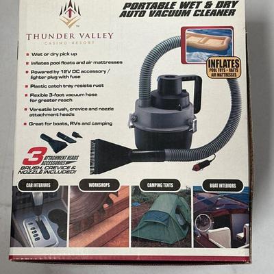 Thunder Valley Portable Wet & Dry Auto Vacuum Cleaner