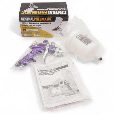 Central Pneumatic 20oz HVLP Gravity Feed Spray Gun #62300