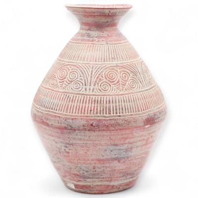 Hand-Crafted Native American Decorative Urn
