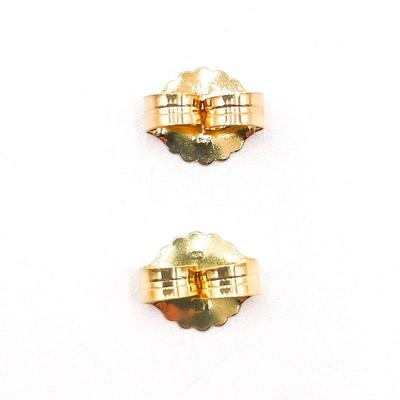 Pair of BBJ 925 Gold-Tone Earring Backs