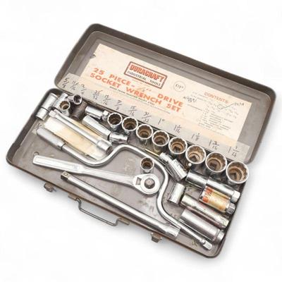 Duracraft Industrial Tools 25-Piece 1/2″ Drive Socket Wrench Set