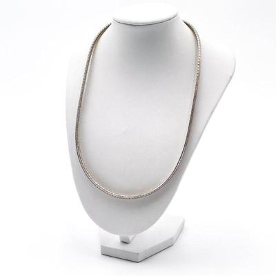 Milor Italy 925 Sterling Silver Snake Chain Necklace