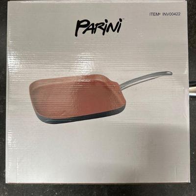 Parini 12” Nonstick Copper Square Griddle Pan