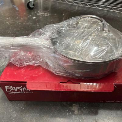 Parini 9.5” Chicken Fryer with Lid