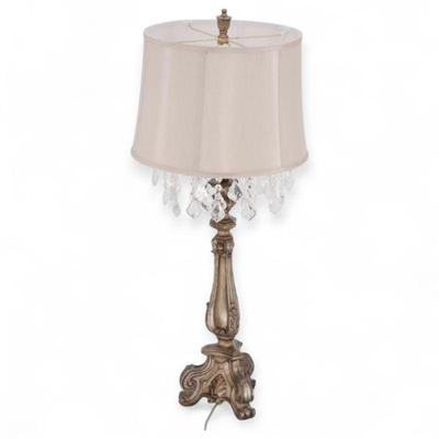Barnes and Ivy Dubois Table Lamp With Crystal Accents