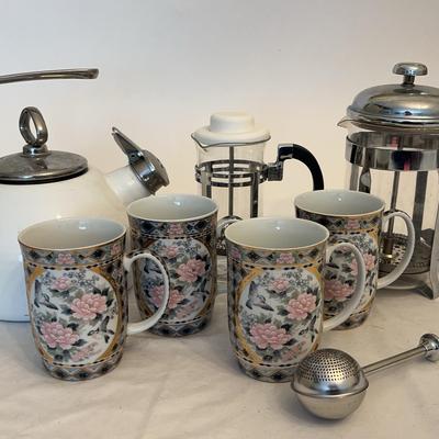 Assortment of Coffee & Tea Essentials
